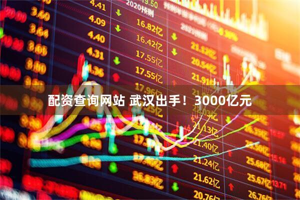 配资查询网站 武汉出手！3000亿元