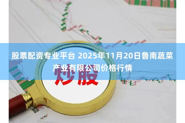 股票配资专业平台 2025年11月20日鲁南蔬菜产业有限公司价格行情